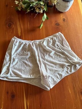 Velvet velour sleep short bottoms
